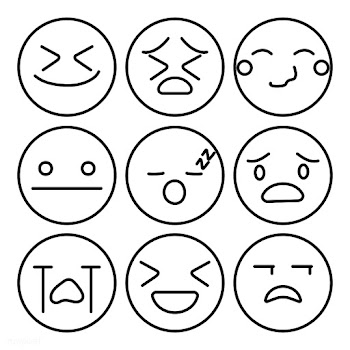 Set of emoji feeling expression | Free stock vector - 476892