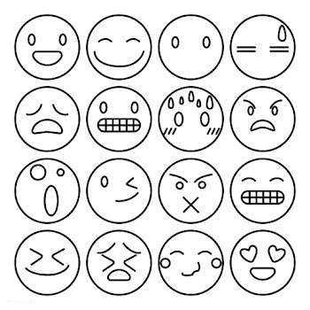 Set of emoji feeling expression | Free stock vector - 476912