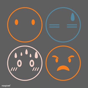 Set of emoji feeling expression | Free stock vector - 476915
