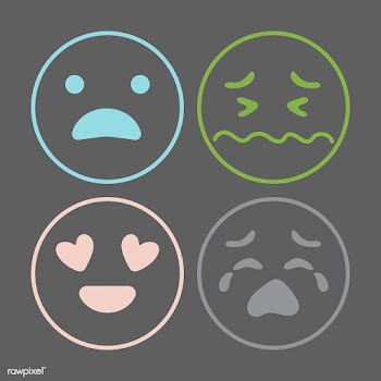 Set of emoji feeling expression | Free stock vector - 476917