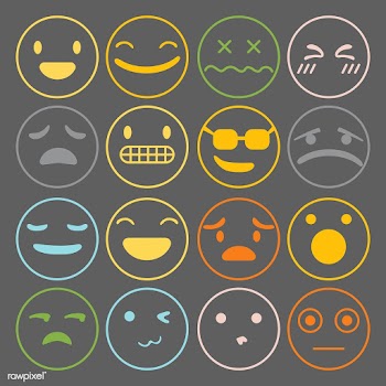 Set of emoji feeling expression | Free stock vector - 476924