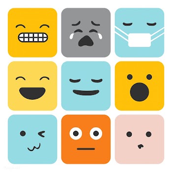 Set of emoji feeling expression | Free stock vector - 476937