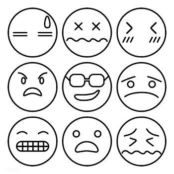 Set of emoji feeling expression | Free stock vector - 476961