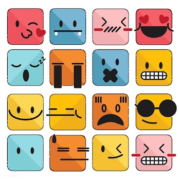 Set of emoji feeling expression | Free stock vector - 476963