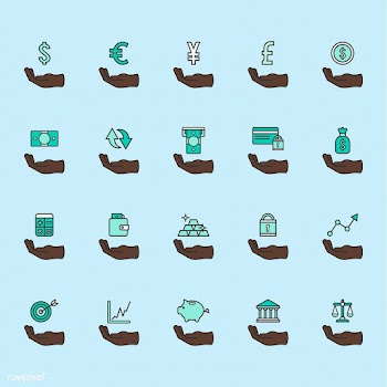 Set of financial icons | Free stock vector - 266798