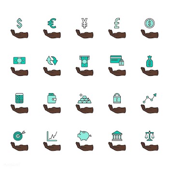 Set of financial icons | Free stock vector - 297203