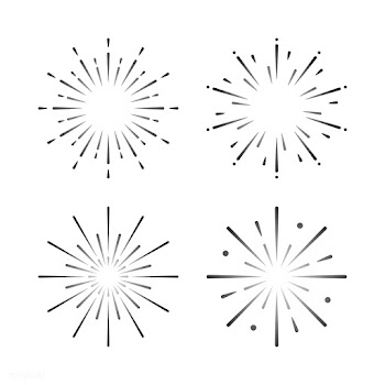 Set of firework explosion vectors | Free stock vector - 532830