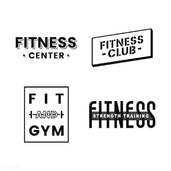 Set of fitness club logo vectors | Free stock vector - 533050