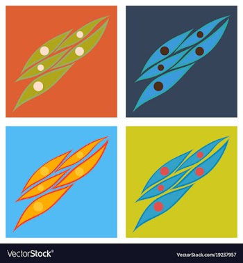 Set of flat showing type of muscle cells vector image