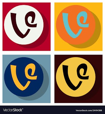 Set of flat vine icon in thinking cloud vector image