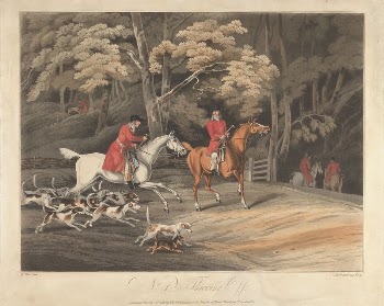 Set of Four - Fox-hunting: | Free Photo - rawpixel