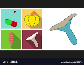 Set of fruits and vegetables vector image