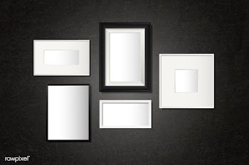 Set of gallery frames | Free stock vector - 584144