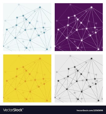 Set of genetic engineering nanotechnology medical vector image