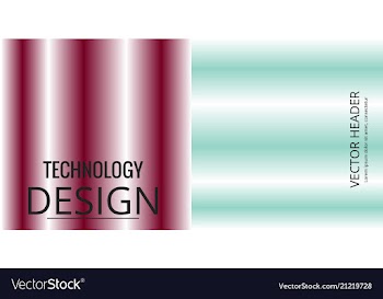 Set of geometric pattern abstract background vector image