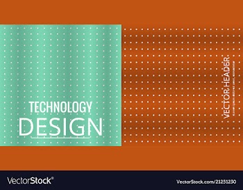 Set of geometric pattern abstract background vector image