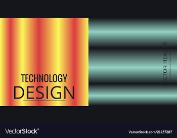 Set of geometric pattern abstract background vector image
