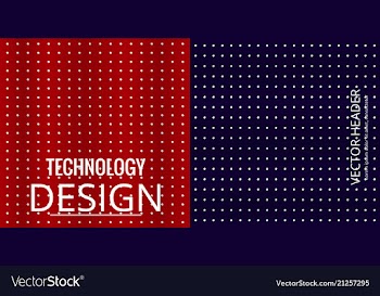 Set of geometric pattern abstract background vector image