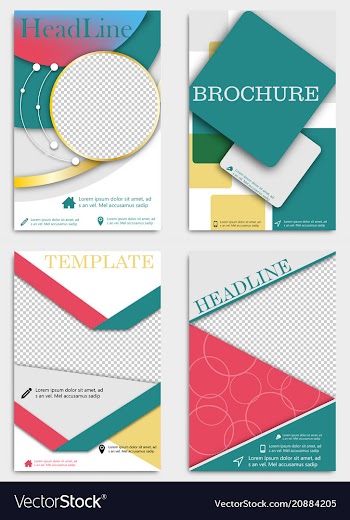Set of geometric shape diamond abstract templates vector image
