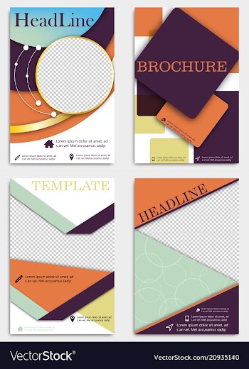 Set of geometric shape diamond abstract templates vector image