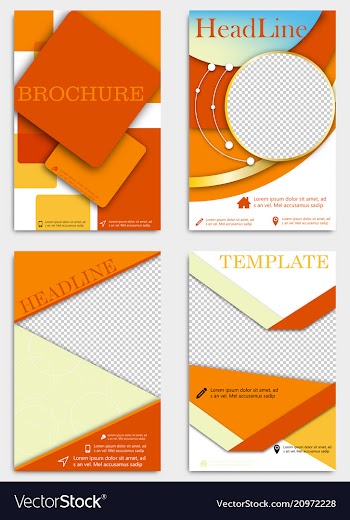 Set of geometric shape diamond abstract templates vector image