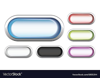 Set of glossy buttons vector image