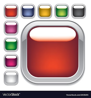 Set of glossy buttons vector image