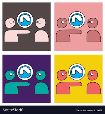Set of grooveshark for technology and social media vector image