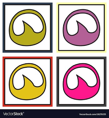 Set of grooveshark for technology and social media vector image