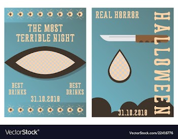 Set of halloween concepts pumpkin and spider web vector image