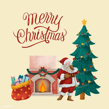 Set of hand drawn Christmas illustrations | Free stock vector - 488797