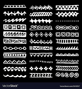  					Set of hand drawn dividers vector image														
