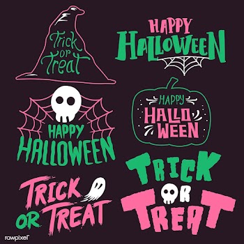 Set of Happy Halloween vectors | Free stock vector - 497030