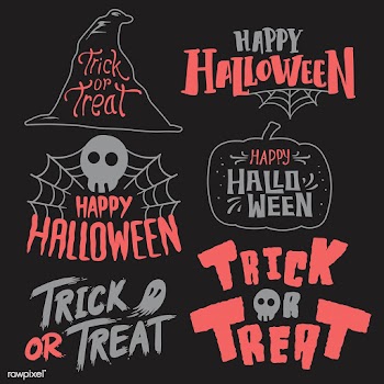 Set of Happy Halloween vectors | Free stock vector - 497057