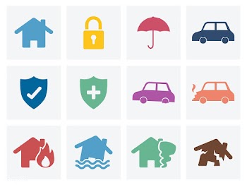 Set of home security icons illustration | Free stock vector - 457462