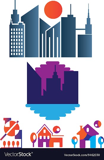 Set of home vector image