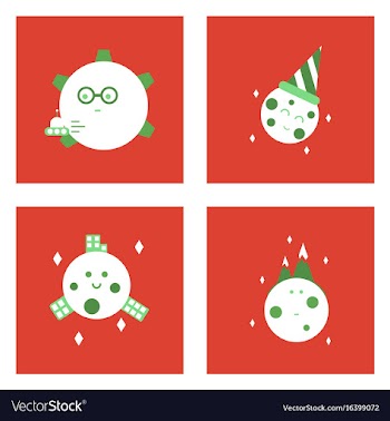 Set of icons space equipments on color background vector image
