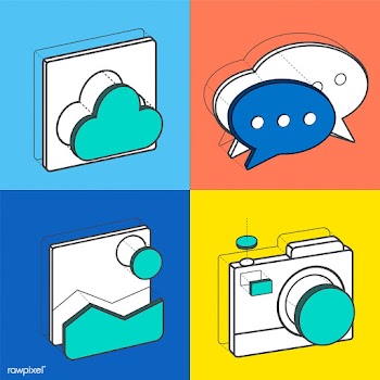 Set of illustration graphic design icon | Free stock vector - 24291
