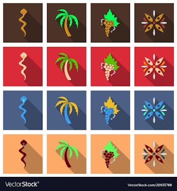 Set of images on the theme of ancient greece they vector image