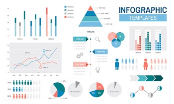 Set of infographic templates | Free stock vector - 50831