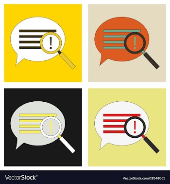 Set of instagram comment icon message sign post vector image
