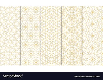 set of islamic patterns 001