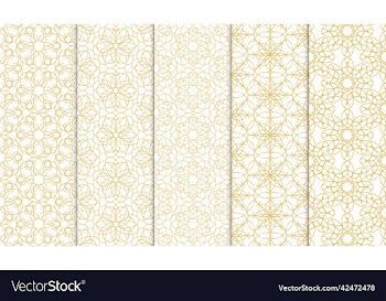 set of islamic patterns 002
