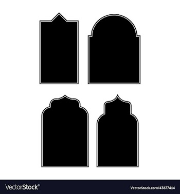 set of islamic shape