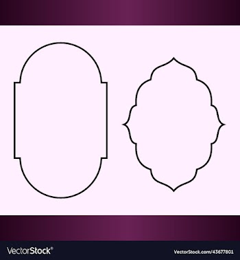 set of islamic shape