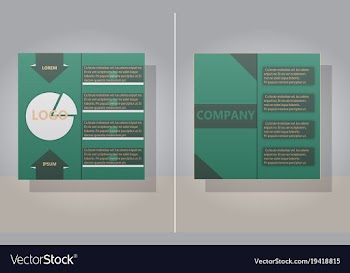 Set of layout background set for art template vector image