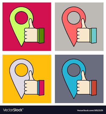 Set of like icon web pointer in eps 10 for vector image
