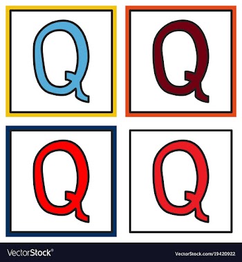 Set of logo quora website icon social media vector image