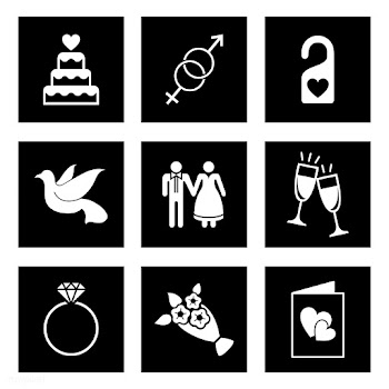 Set of love and wedding vectors | Free stock vector - 444675