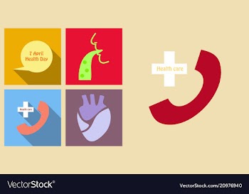 Set of medecine icons on sand background included vector image
